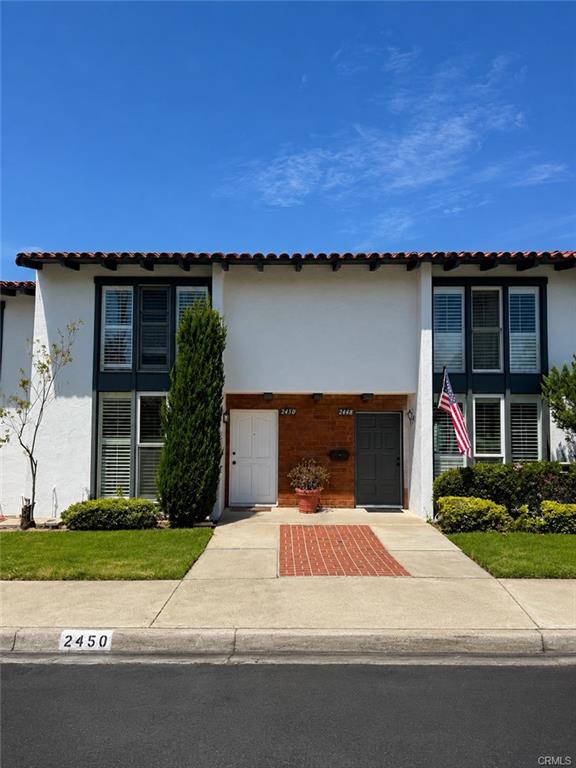 Front of 2450 Vista Hogar, Newport Beach